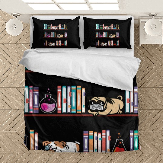 Dog Lover Biologist Science Experiment Biology Bedding Sets