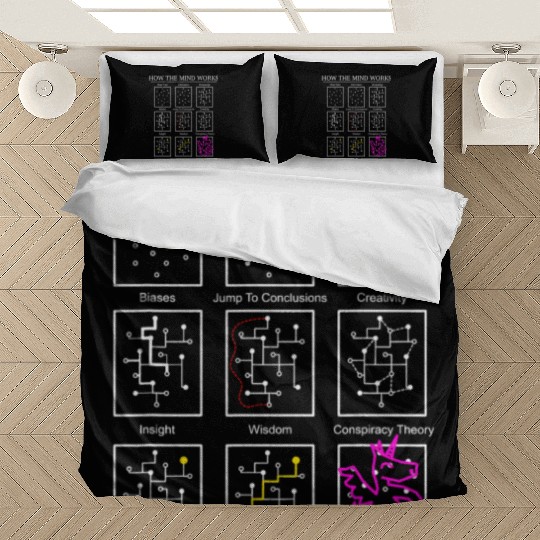 Data Science Neuroscience Neurology Psychology Bedding Sets