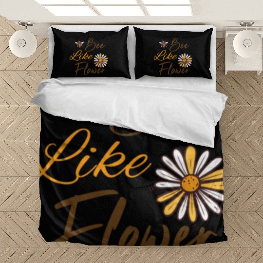 Bee like a flower Honey bee Bedding Sets
