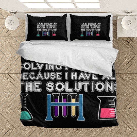 Funny Science Laboratory Chemist Technician Bedding Sets