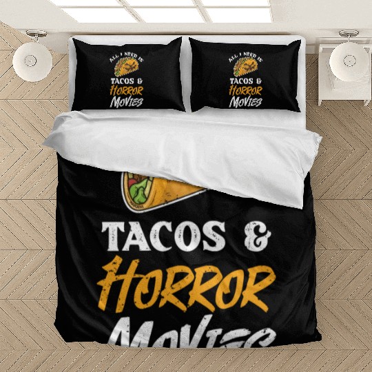 Horror Film Quote For A Horror Movie Lover Bedding Sets