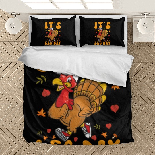 Thanksgiving Turkey Trot Squad Running Bedding Sets