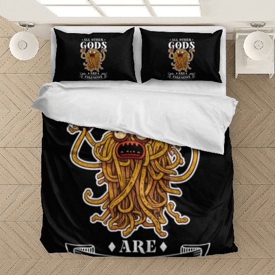 Atheist Atheism Flying Spaghetti Pastafarianism Bedding Sets