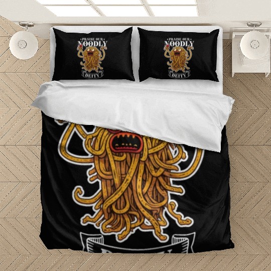 Atheist Atheism Flying Spaghetti Pastafarianism Bedding Sets