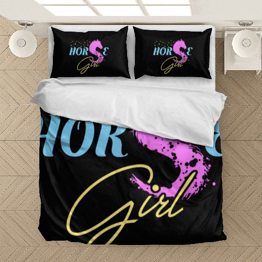 Horse Girl Bedding Sets Horse Lovers Gift Equestrian