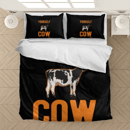 Cow Gift Farmer Cattle Breeder Cows Bedding Sets