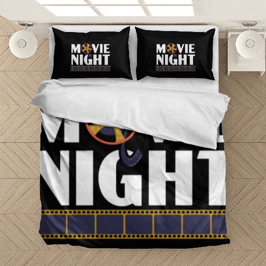Movie Night Movie Critic Movie Marathon Cinema Bedding Sets