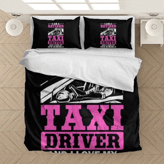 Professional Driver Cab Driver Outfit Taxi Lover Bedding Sets