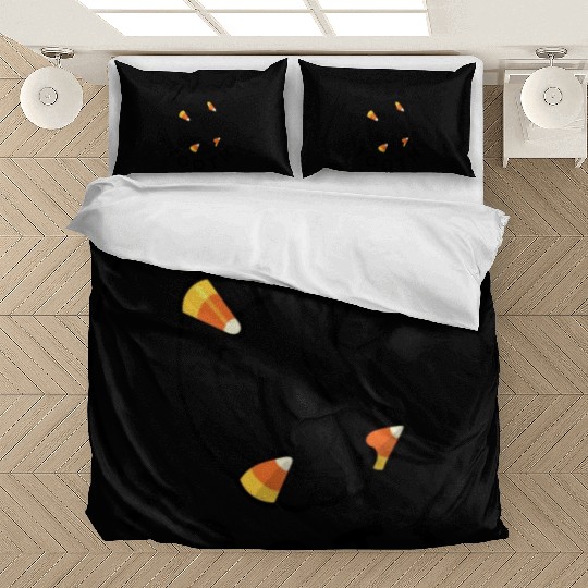 Halloween Candy Corn Fangs Sweet Tooth Bedding Sets
