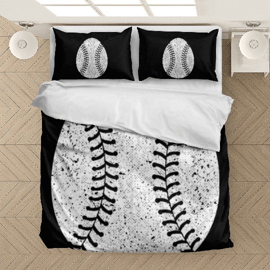 Baseball Happy Easter Egg Hunting Cute Sport Lover Bedding Sets
