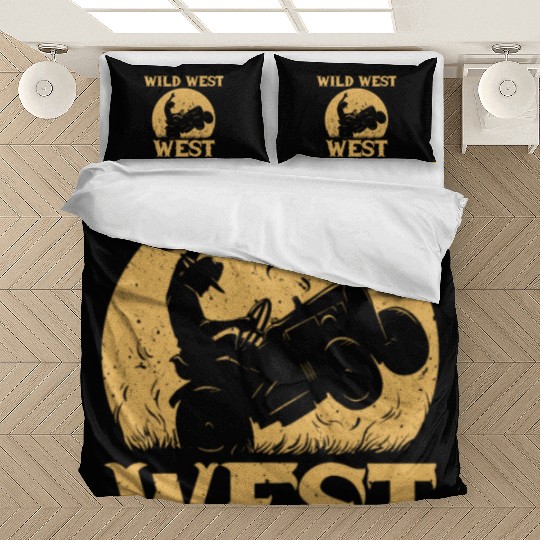 Wild Wild West Lawn Mower Outfit Bedding Sets