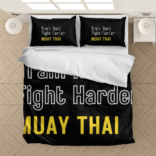 Train Hard Fight Harder Muay Thai Bedding Sets