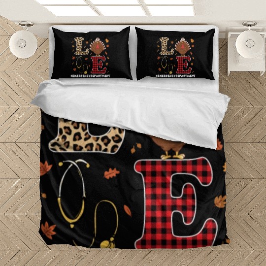 Emergency Department Thanksgiving Outfit Bedding Sets