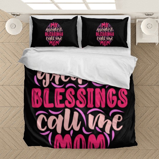 Blessed To Be Called Mom Grandma Great Grandma Bedding Sets