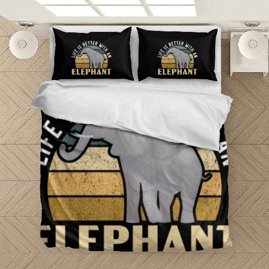 Elephant Lover Wildlife Animal Zoo Zookeeper Bedding Sets
