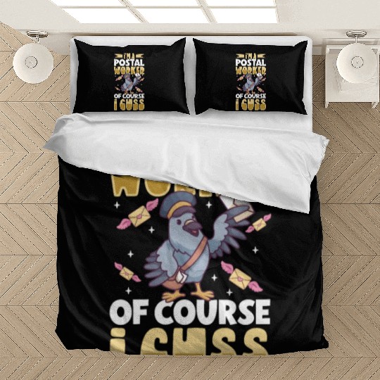 Postal Worker Mail Lady Mail Carrier Postal Bedding Sets