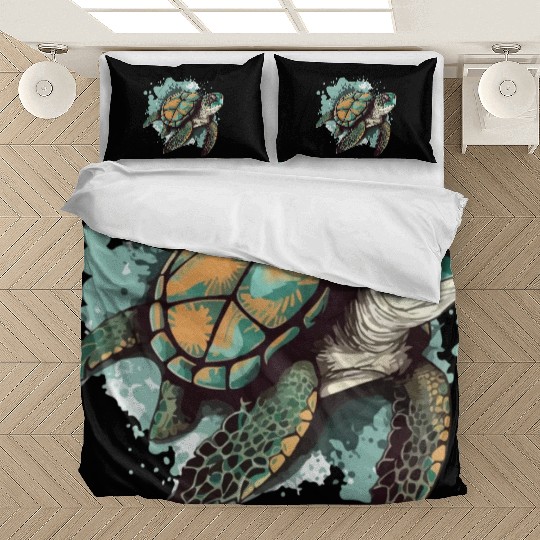 The sea turtle Bedding Sets