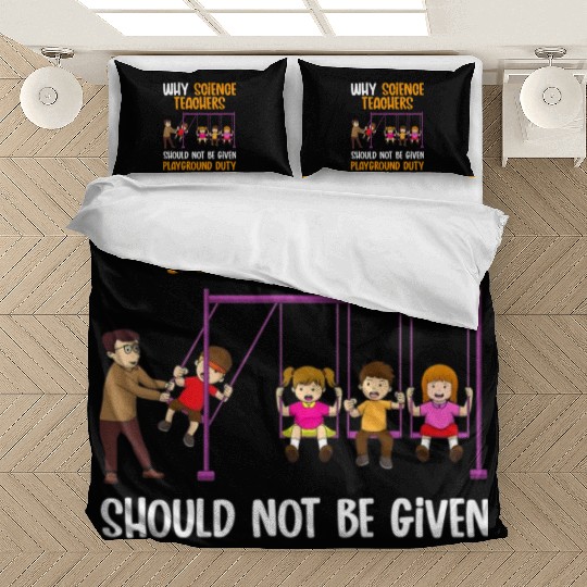 Funny Science Teacher Cool Physics Chemistry Bedding Sets