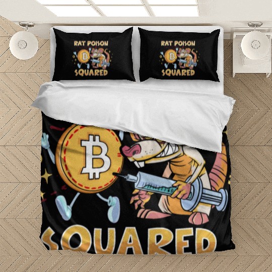 Rat Poison Squared funny Bedding Sets