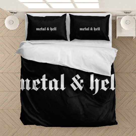 metal and hell Bedding Sets