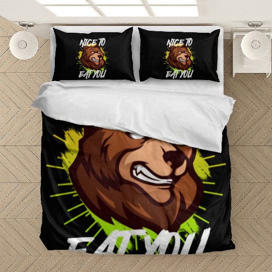 Nice to eat you Nature boy Mountain lover Bedding Sets