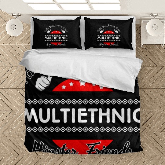 This Guy Have Cool Multi Ethnic Hipster Friends Bedding Sets