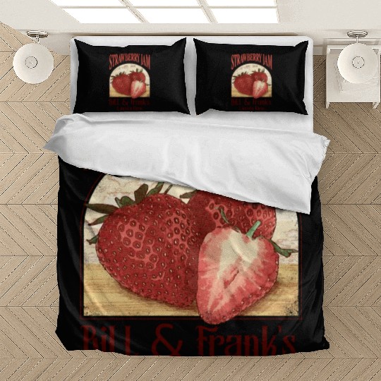 Bill and Frank Strawberry Jam The last of us Bedding Sets