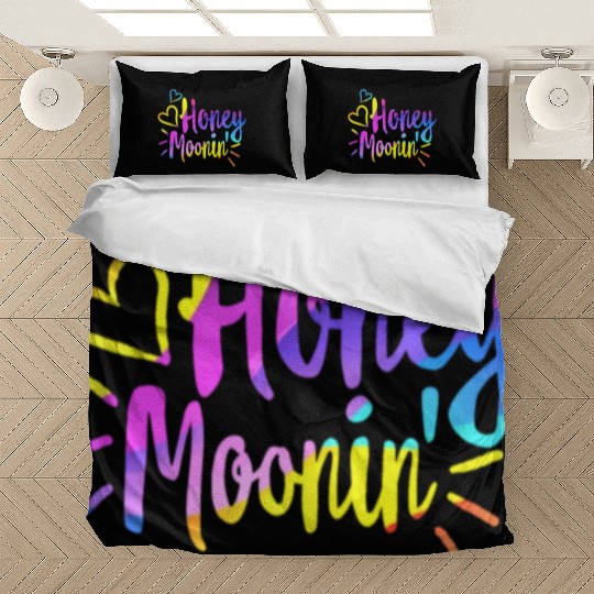 Honeymoonin Bedding Sets Newlywed Bedding Sets Wifey Hubby
