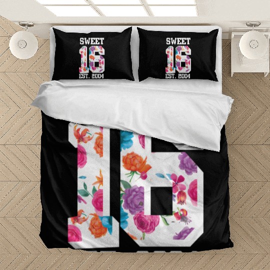 Sweet Sixteen Fornager Floral Bedding Sets