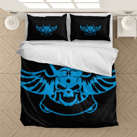angry bird skull Bedding Sets
