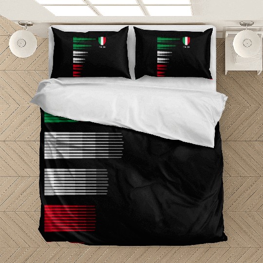 Italia Italy Flag Emblem Italian Pride Ancestry He Bedding Sets