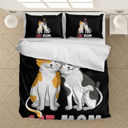 Cat Mom Cat Lover Kitty Owner Bedding Sets