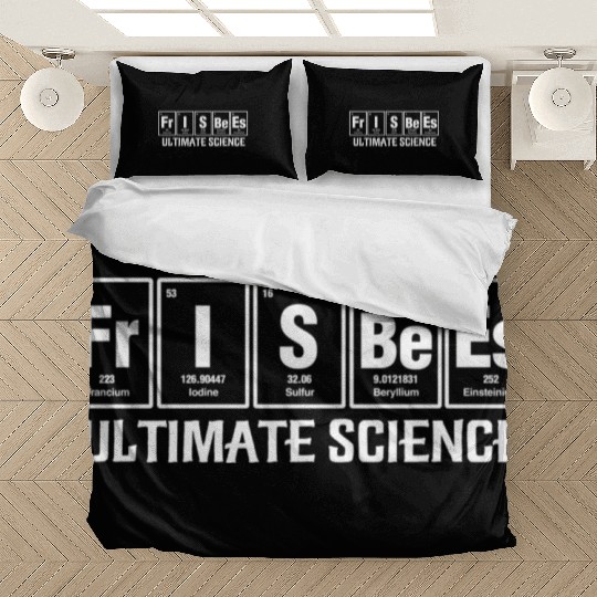 Ultimate Frisbee Player Team Frisbees Ultimate Sci Bedding Sets