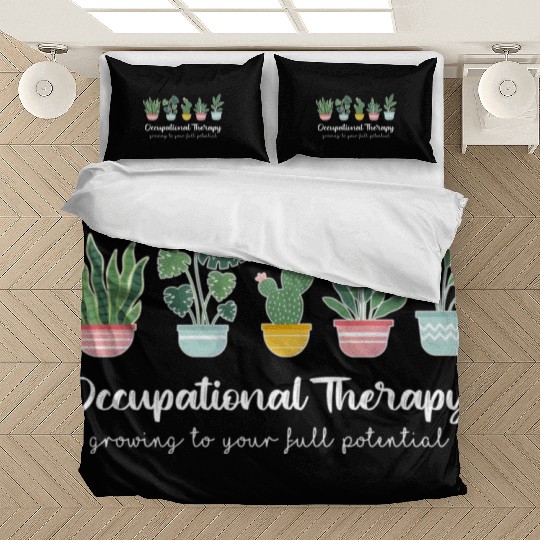 Occupational Therapy Pediatric Therapist Ot Month Bedding Sets