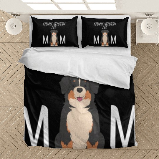 Bernese Mountain Dog Mum Mama Bernese Mountain Dog Bedding Sets
