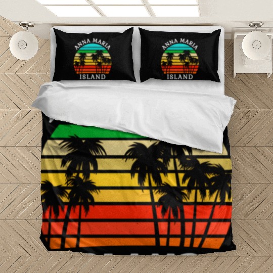 Anna Maria Island Florida Family Vacation Bedding Sets