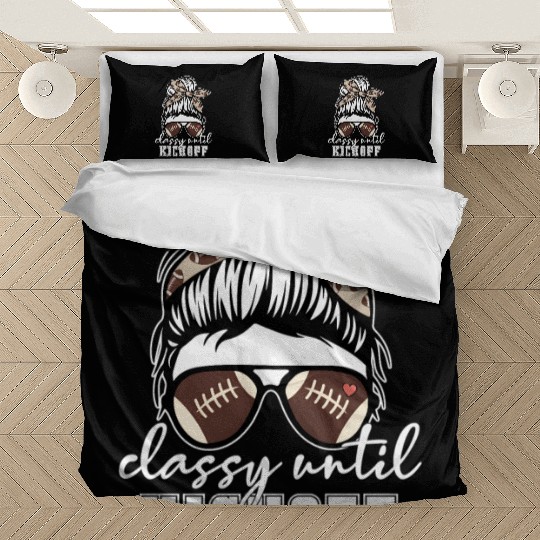 Classy Until Kickoff American Football Game Day s Bedding Sets