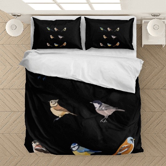 I Love Tits Birdwatching Bird Lover Bedding Sets