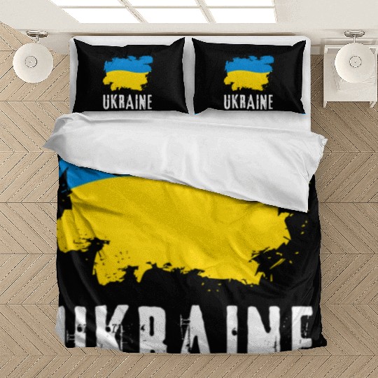 Ukraine Flag Ukrainian Support Pride Bedding Sets