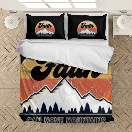 Faith Can Move Mountains Bedding Sets