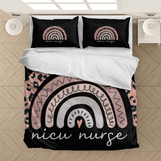 Nicu Nurse Neonatal Nurse Labor And Delivery Leopa Bedding Sets