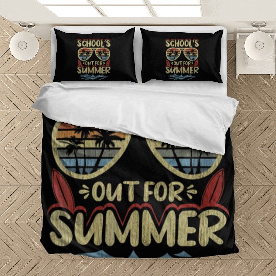Last Day Of School Schools Out For Summer Teacher Bedding Sets
