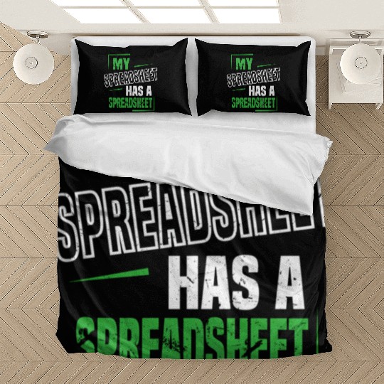 My Spreadsheet Has A Spreadsheet Excel Data Analys Bedding Sets