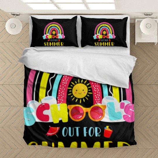 Last Day Of School Schools Out For Summer Teacher Bedding Sets