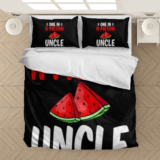One In A Melon Uncle Watermelon Family Bedding Sets