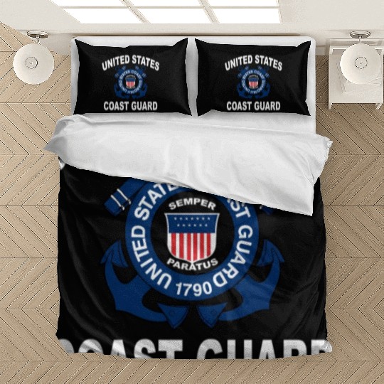 Us Coast Guard Uscg Alumni And Bedding Sets