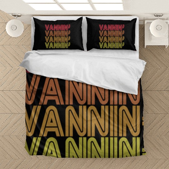Vannin' Vanner Vanning Nation Van Lifestyle Bedding Sets
