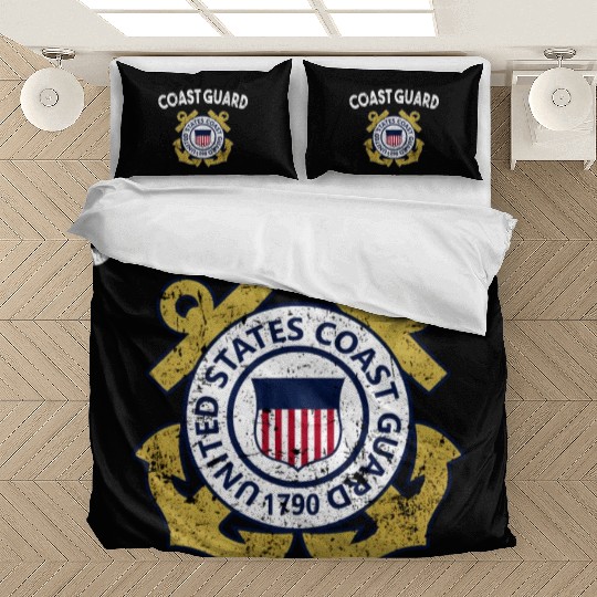 Proud Coast Guard Military Pride Bedding Sets