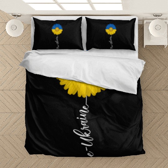 Free Ukraine Sun Flower Support Ukraine I Stand Wi Bedding Sets