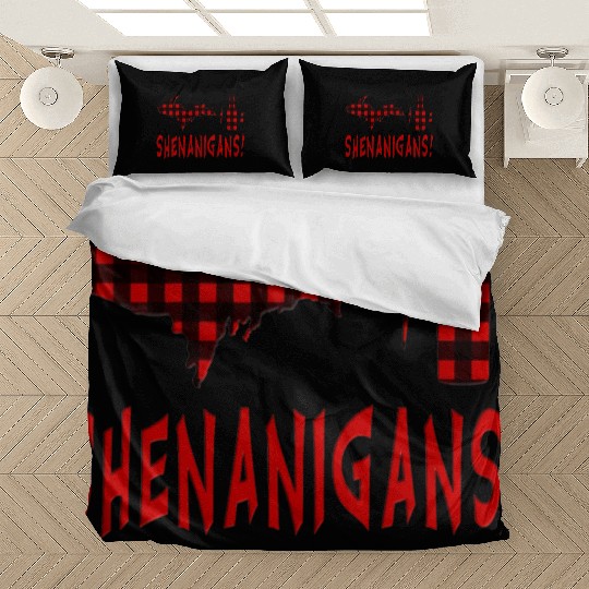 Up Drink Beer Wine Shenanigans Upper Peninsula Cam Bedding Sets